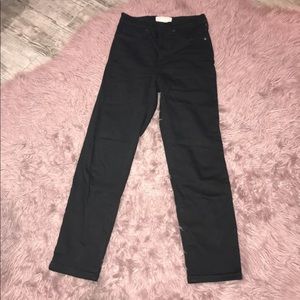 Everlane pants highrise slim straight